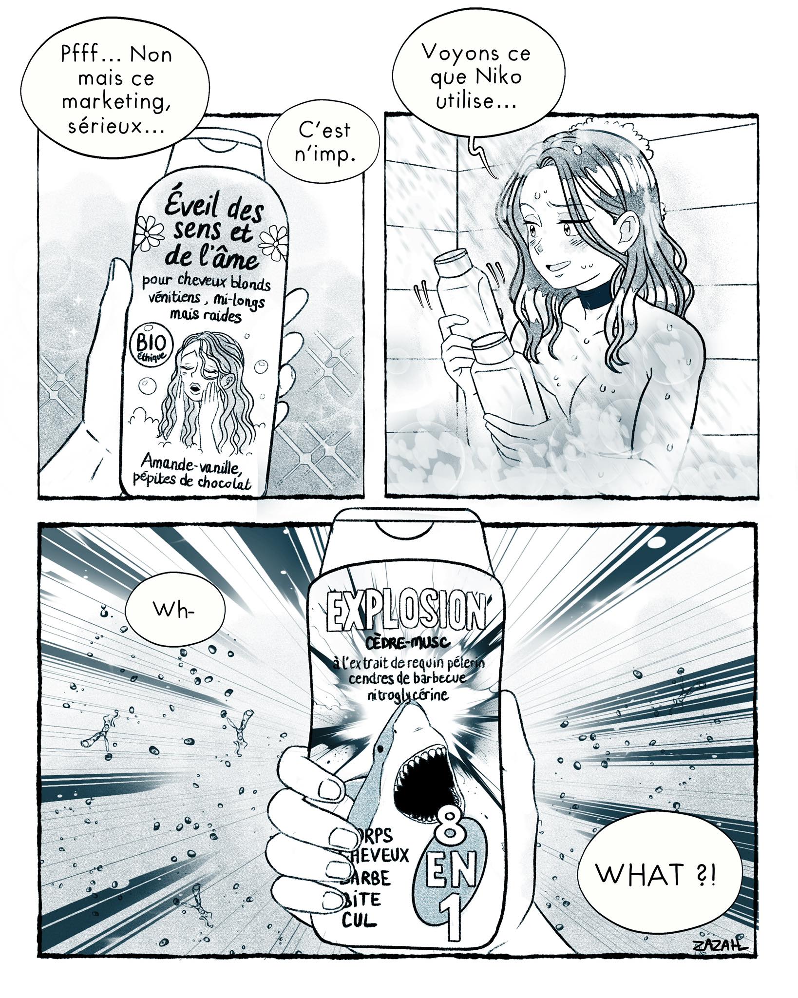 Le shampoing de tous les hommes, les vrais !