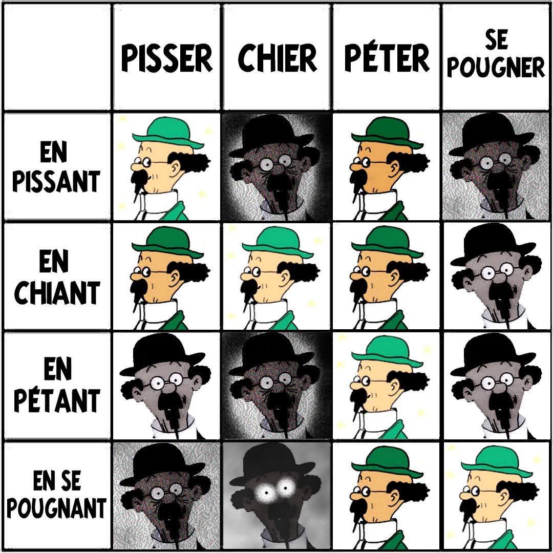 Il n'y a pas de goupe g/mauvais goût.