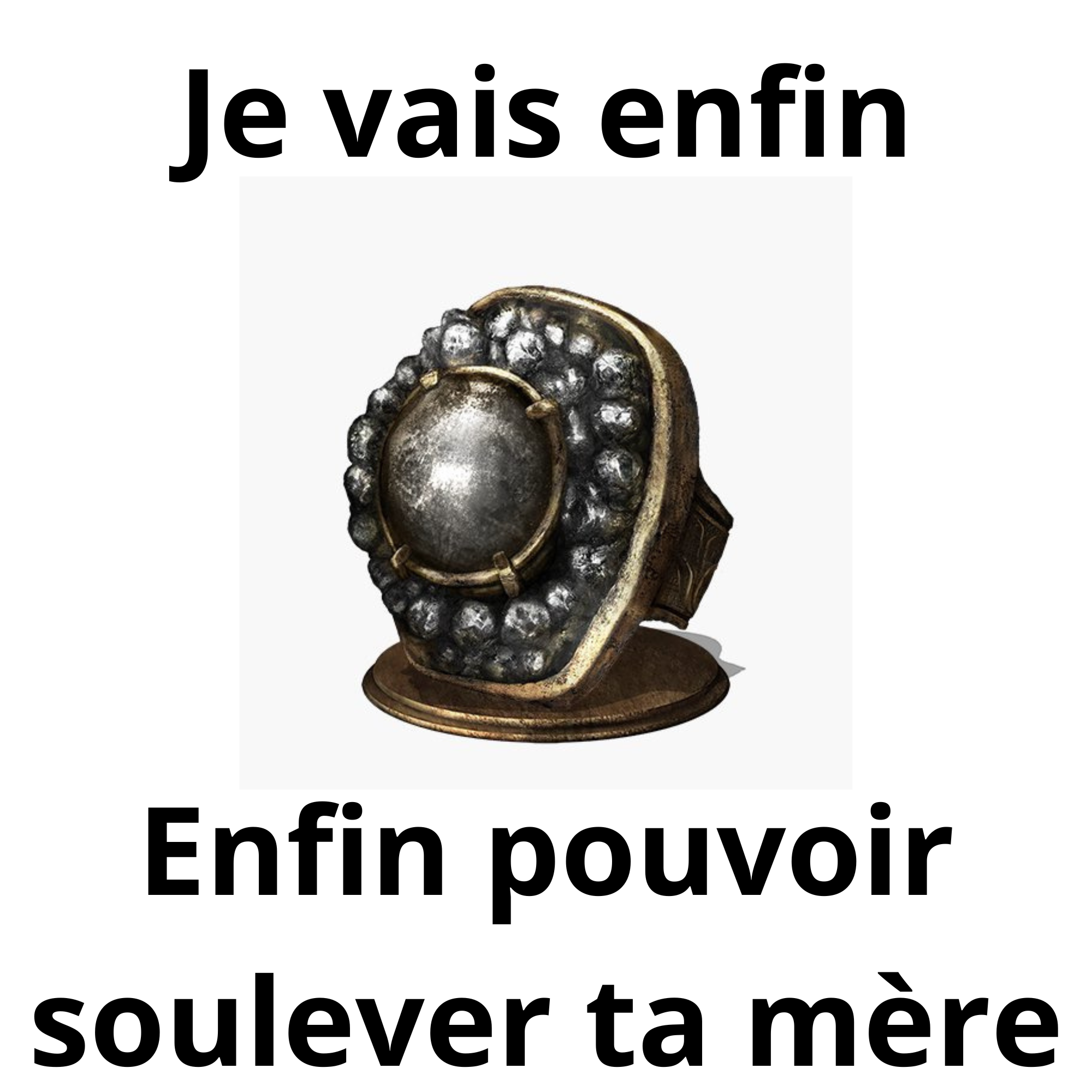 Pas sur que ça suffise pour la mère d'AliG nonobstant