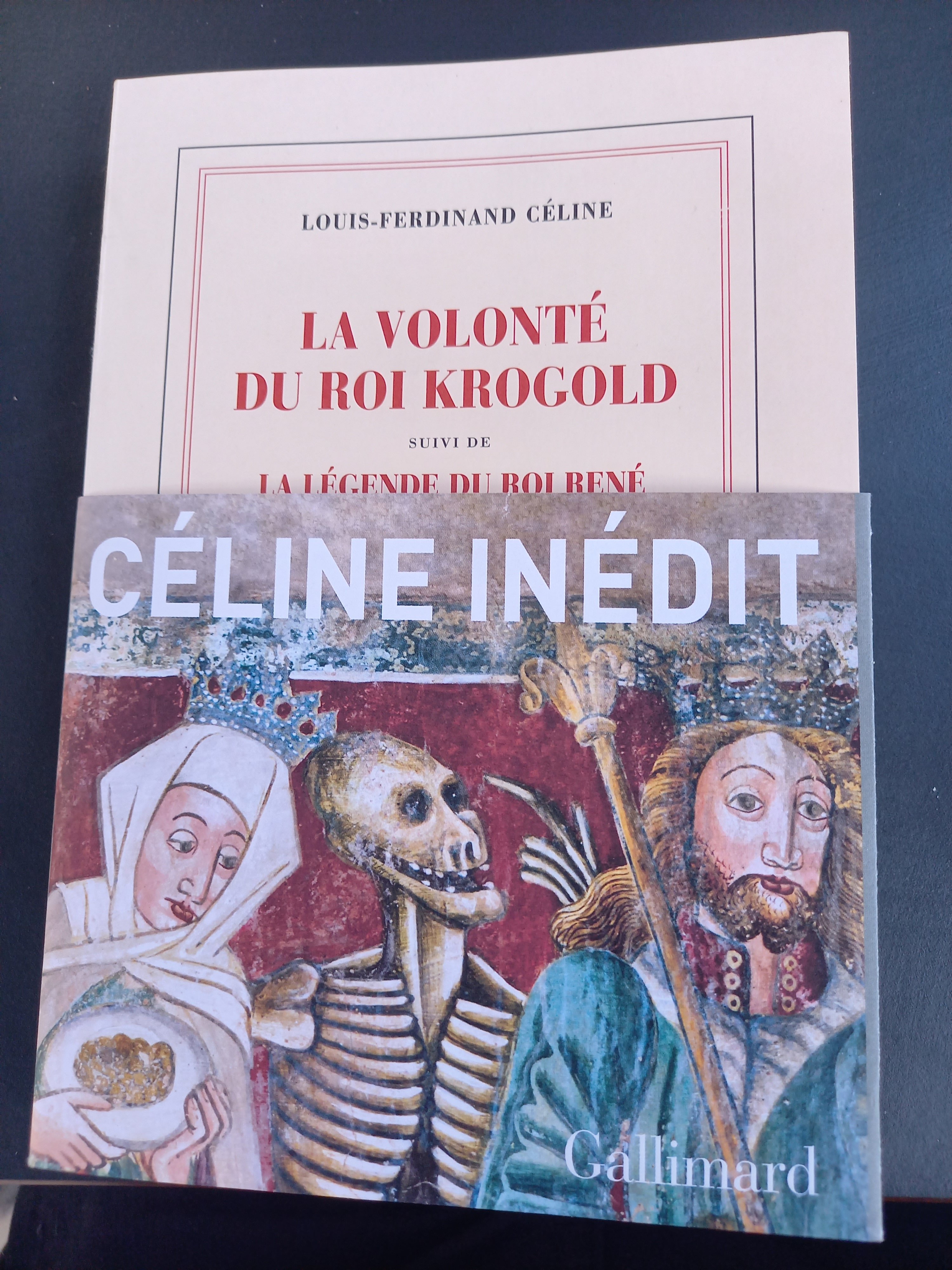 Louis-ferdinand Céline. La volonté du roi Krogold.Y'en a qui attendent les advengers et y'a les autres.Bref, c'est génial.