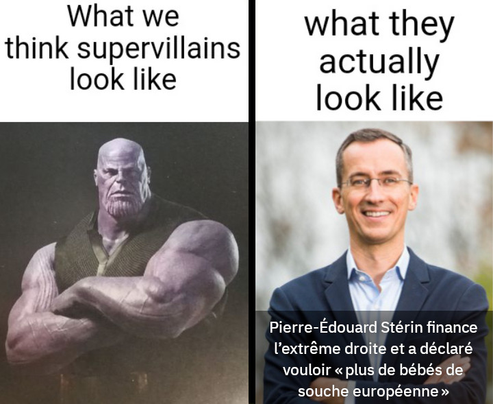 À quoi ressemble les super vilains?