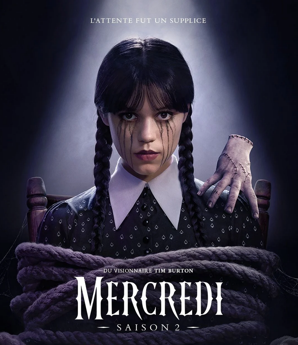 Mercredi saison 2, c'est maintenant sur Netflix, les 4 premiers épisodes sont dispos !