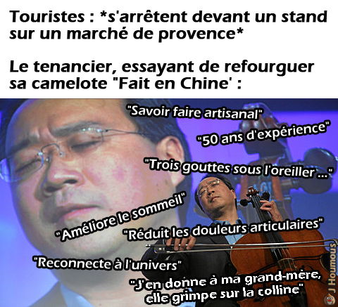 Pendant ce temps là sur un marché