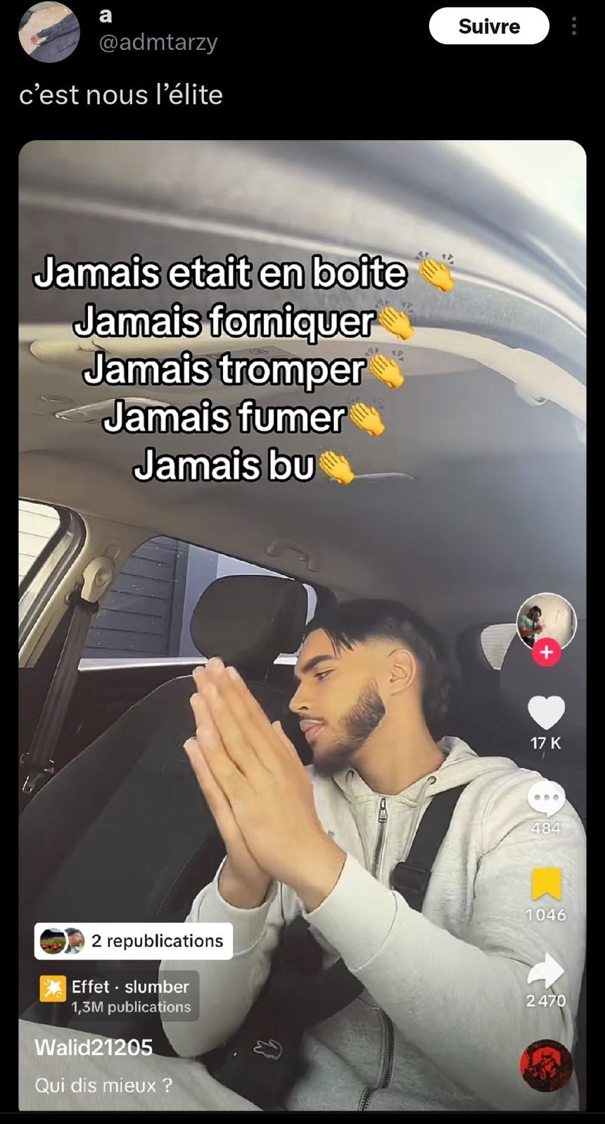 Jamais été à l’école non plus