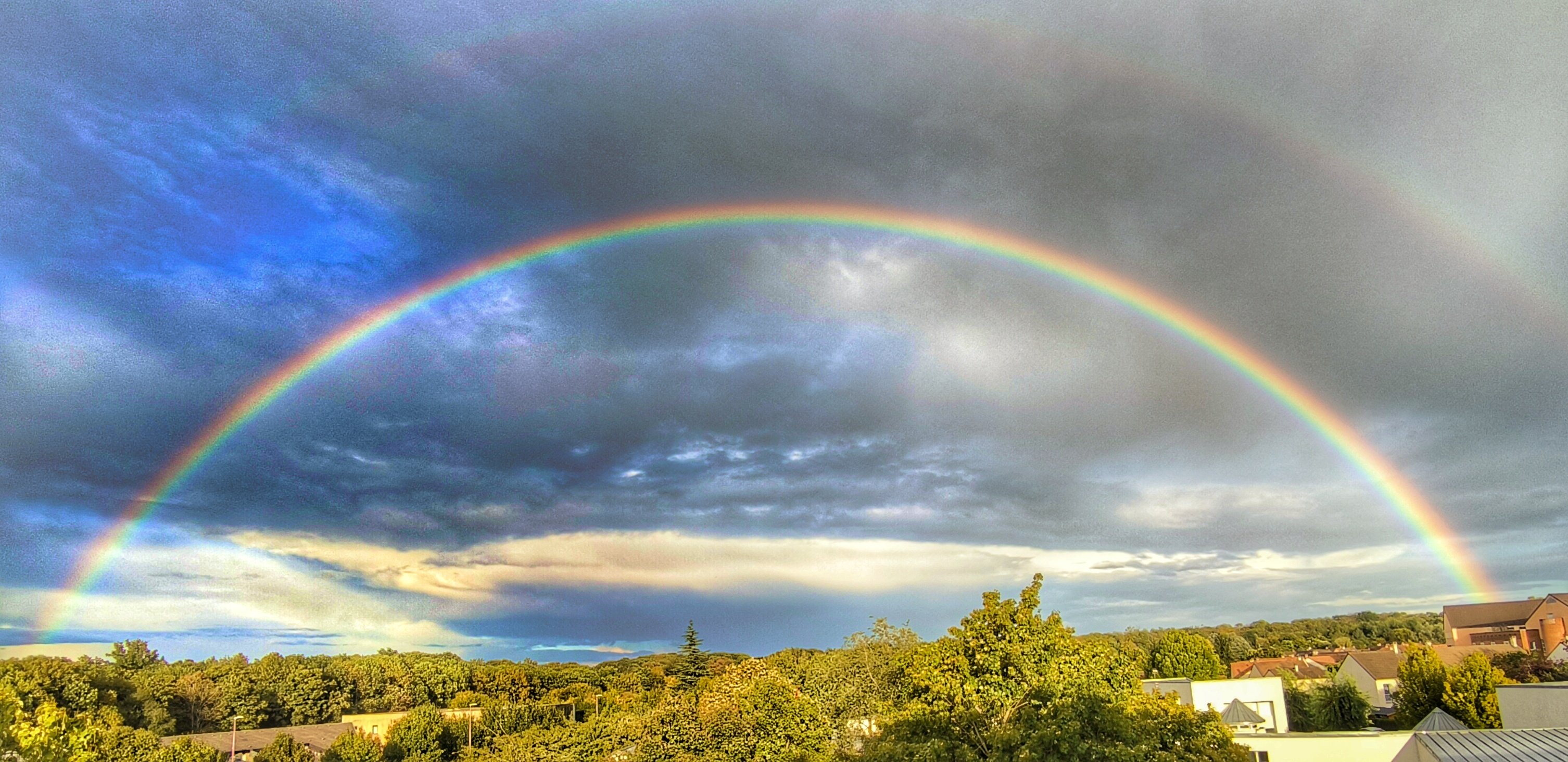 It's a double rainbow all the way