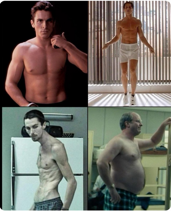 Je lui ai dis que j'étais gaulé comme Christian Bale... mais j'ai pas précisé dans quel film.