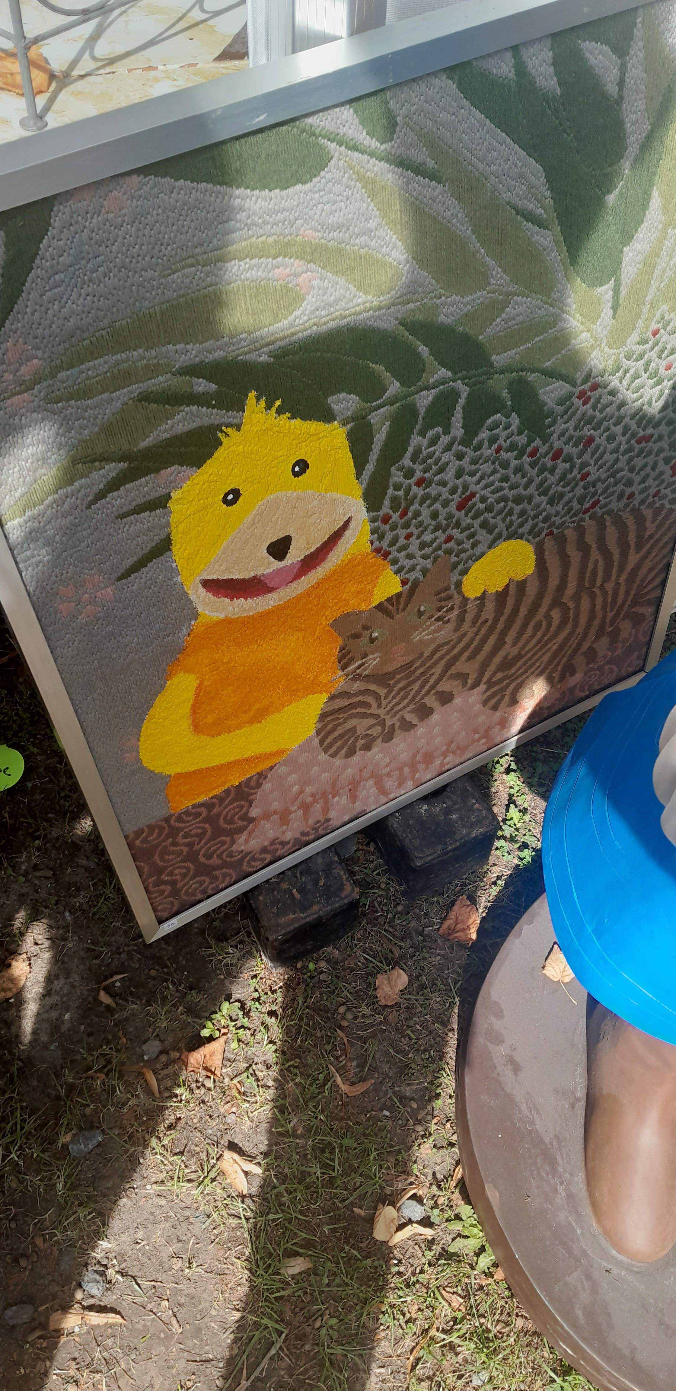 Déniché à la braderie, pour accrocher dans le service g/ccc des bureaux de CB