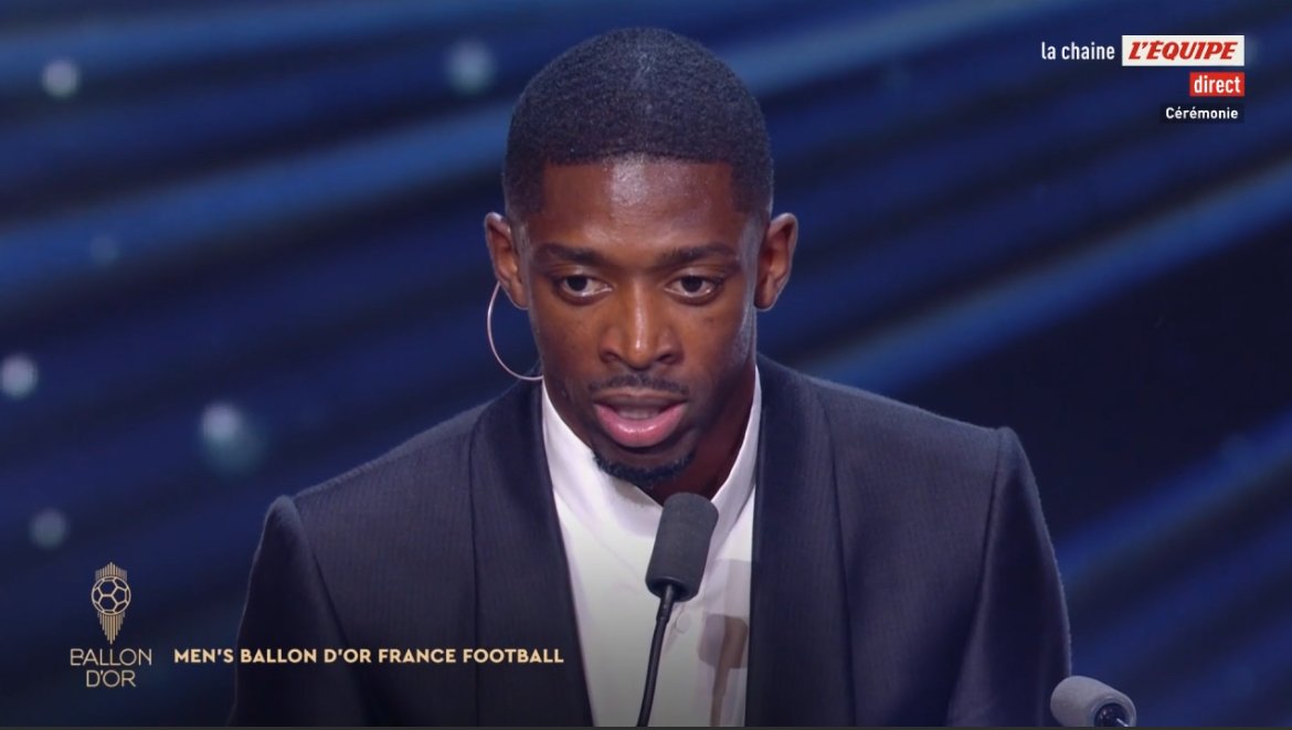 Ousmane Dembele est Ballon d’Or