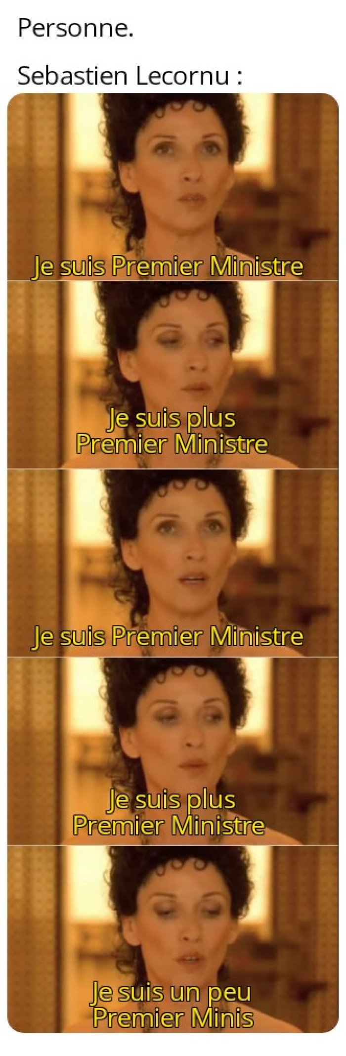 Sébastien Lecornu renommé Premier Ministre