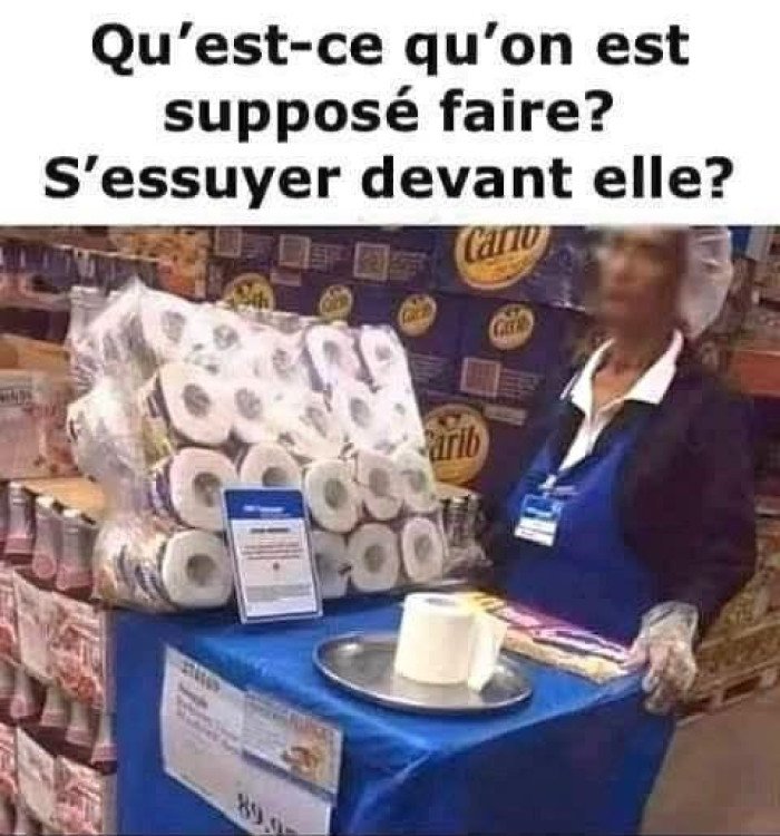 Une chouale vendeuse