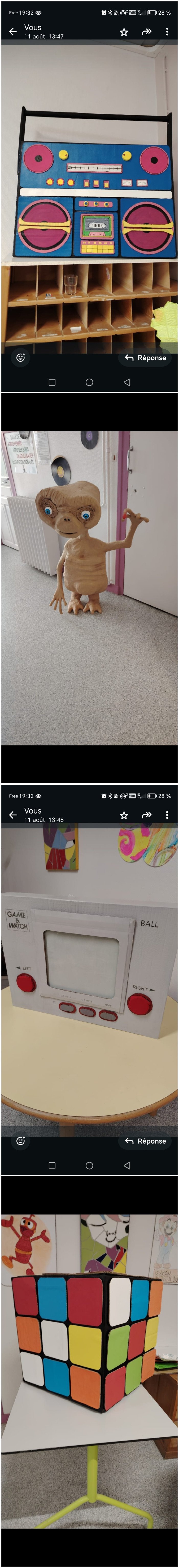 Quelques créations en activité !