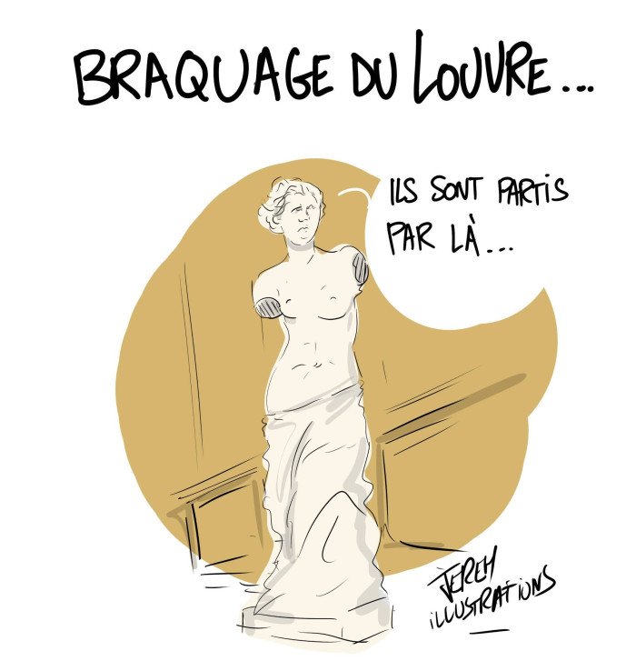 Cambriolage du Louvre .