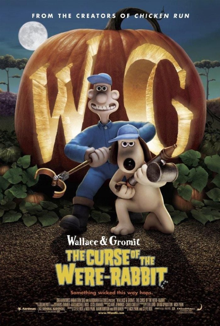Ce soir Gulli diffuse à 21h05 un excellent film d'animation de Steve Box &amp; Nick Park, &quot;Wallace et Gromit : Le Mystère du lapin-garou&quot; (2005).