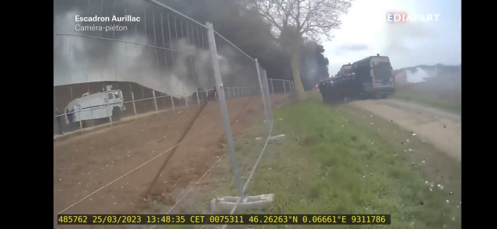 Sainte-Soline : Quand les gendarmes regrettent de ne pas pouvoir s'en prendre à une foule pacifique avec des enfants