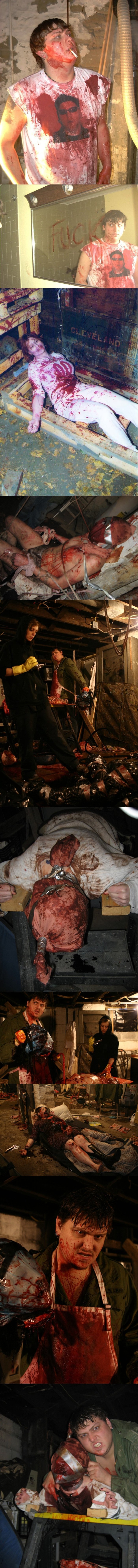 Sur le tournage de la franchise August Underground.