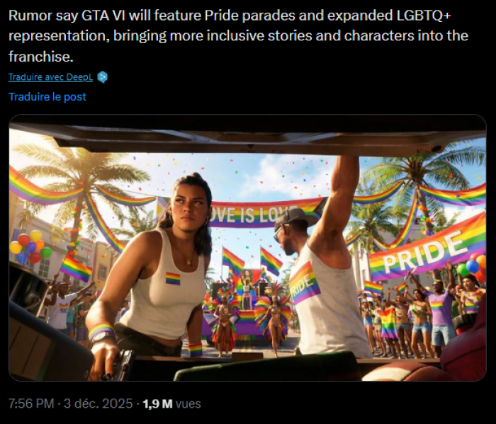 C'est une bonne nouvelle pour la communauté pro LGBTQIA+