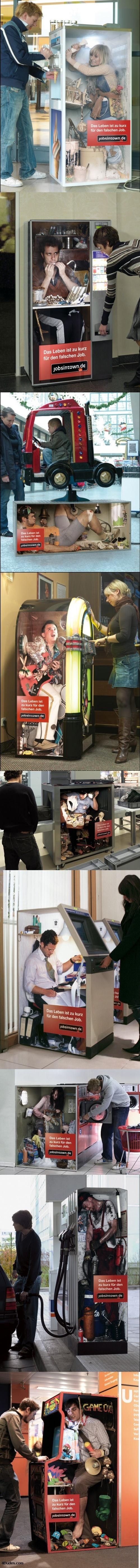 Derrière les machines