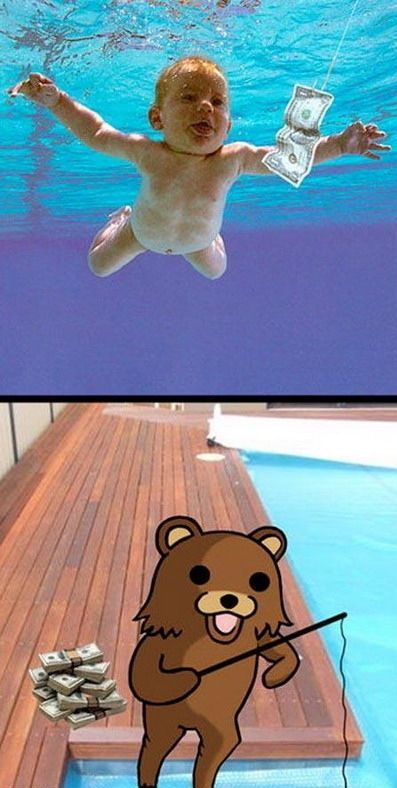 Toujours à l\'affut ce pédobear