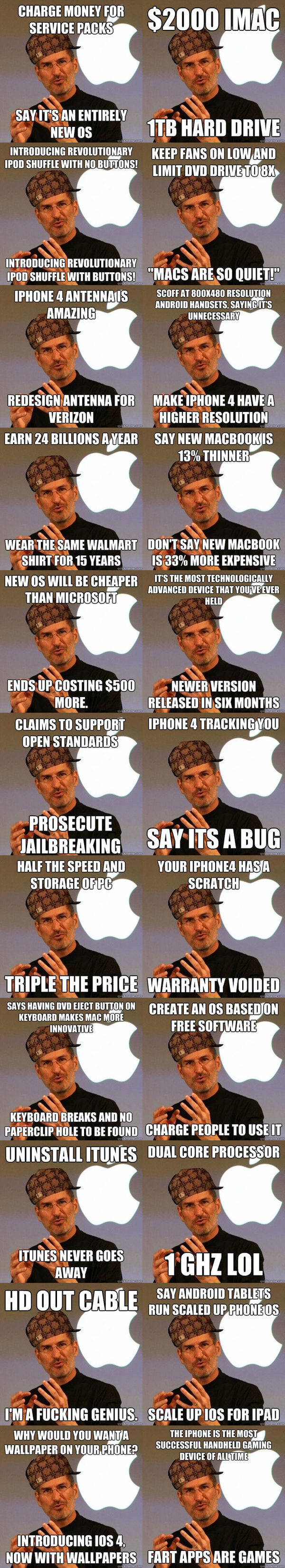 Scumbag Steve Jobs