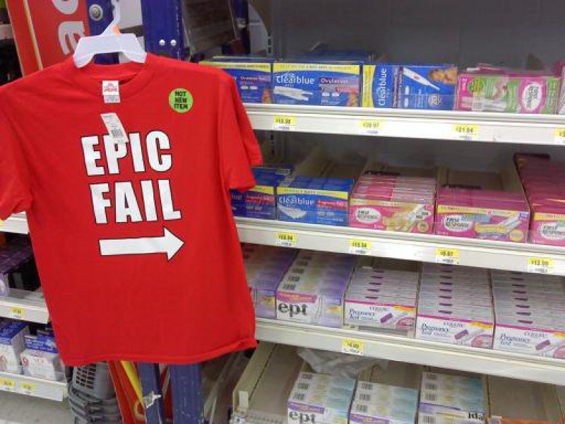 Vendu avec un test de grossesse......