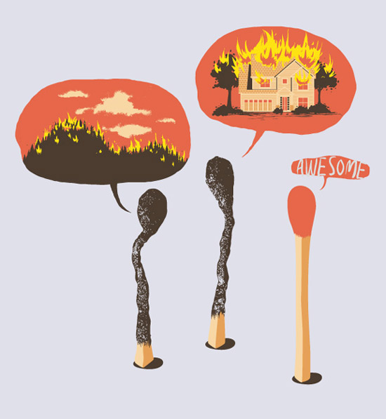 Choix de carrière ( allumette )