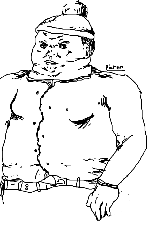 Fan-art de Cartman de moi.