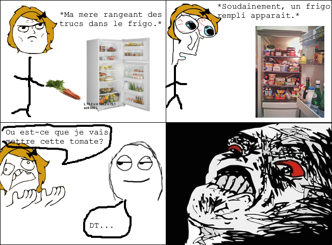 De retour après les courses...