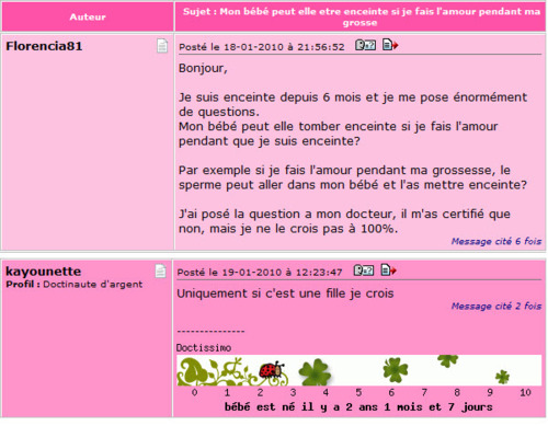 Les bons conseils de santé!