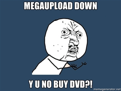 Megaupload down