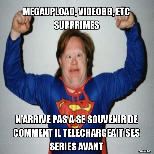 megaupload, videobbc etc supprimés