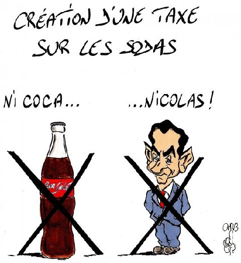 la taxe soda est entrée en vigueur