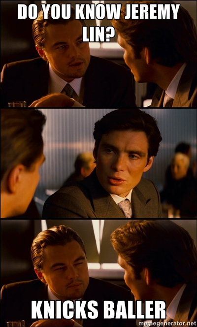 Jeremy Lin inception