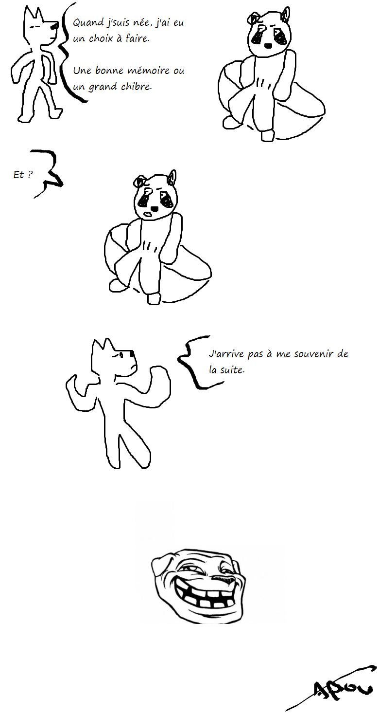 C\'est ceux qui en parlent le plus qui en ont le moins.