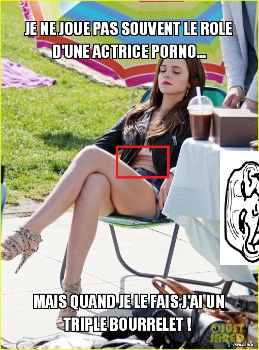 Je ne joue pas souvent le rôle d\'une actrice porno...