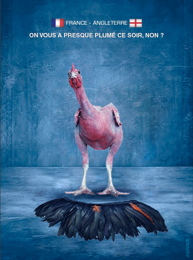 Le match de l\'euro vu par les Anglais...