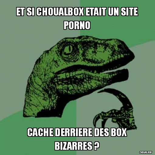 Et si Choualbox était un site porno