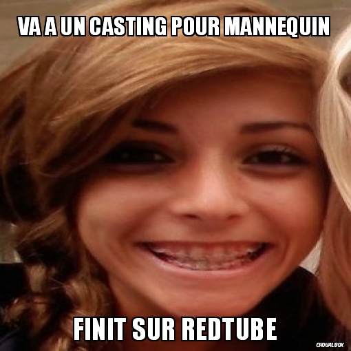Va à un casting pour mannequin