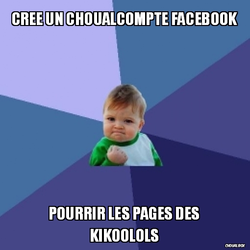 Crée un choualcompte facebook