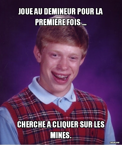Joue au Démineur pour la première fois ...