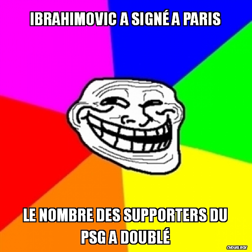 Ibrahimovic a signé à Paris...