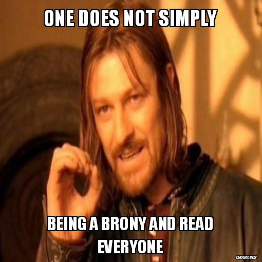 One does not simply