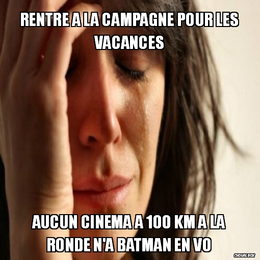 Je déteste la campagne