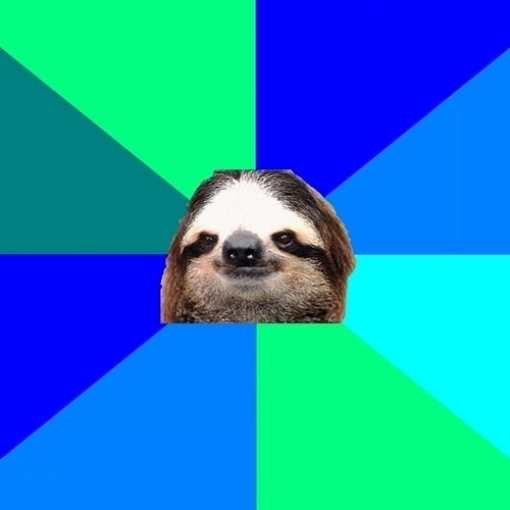 Socially Lazy Sloth