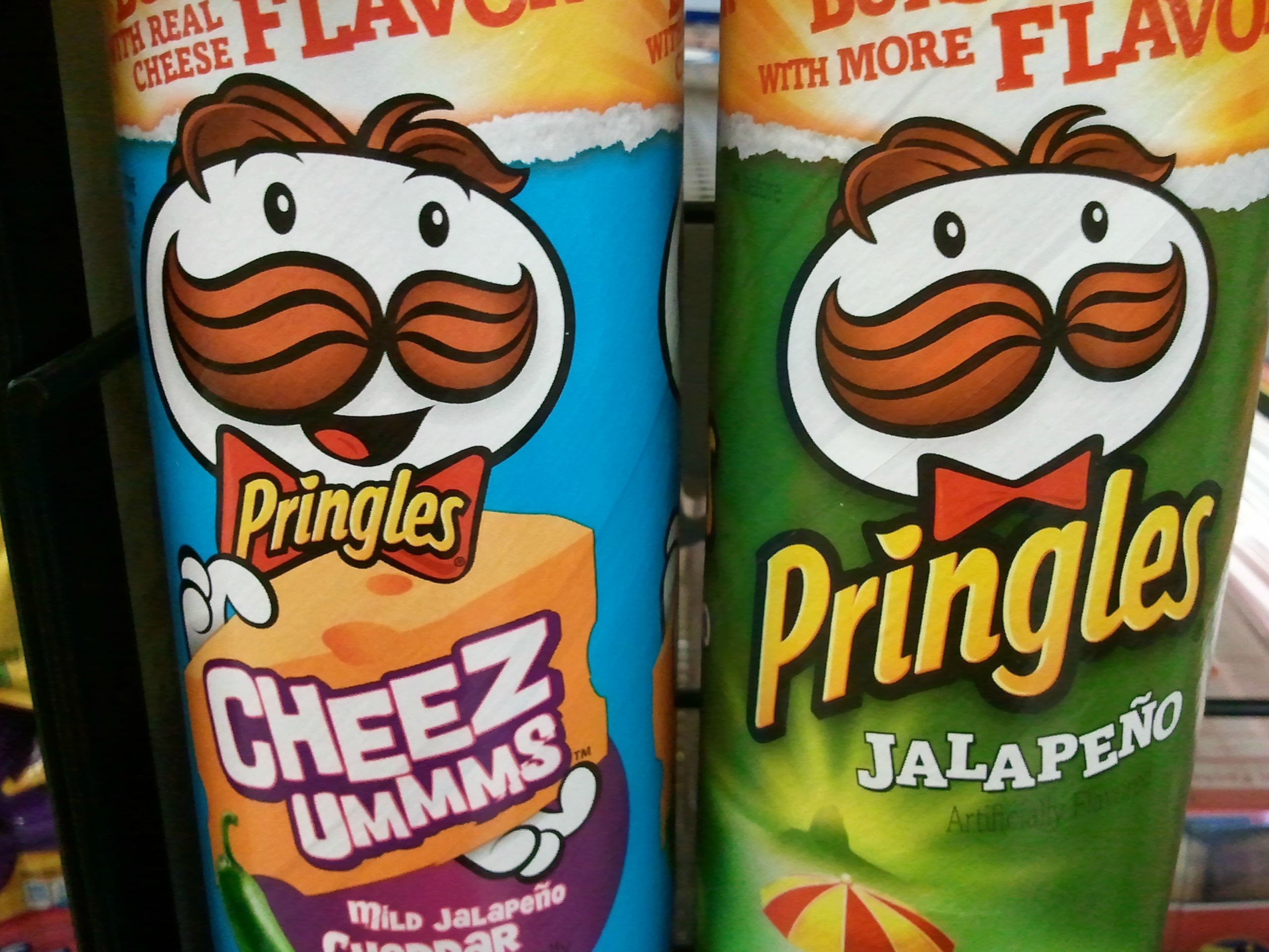 La nouvelle mascotte Pringles