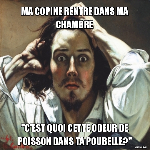 ma copine rentre dans ma chambre