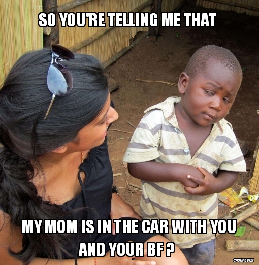 So you\'re telling me that 
