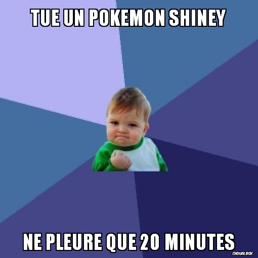 Tue un pokémon shiney