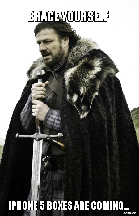 Brace yourself 