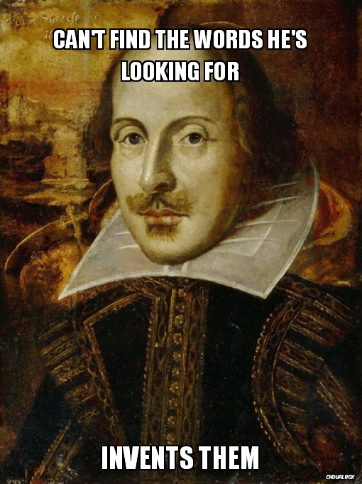 Good guy Shakespeare