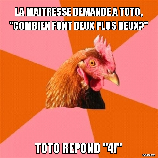 toto et la maitresse
